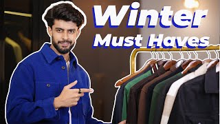 10 MUST HAVE WINTER CLOTHES FOR MEN  FALL WINTER ESSENTIALS FOR MEN 2023 [upl. by Attenad]