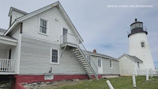 Pemaquid Point Lighthouse Park buildings being repaired after storms [upl. by Caril]