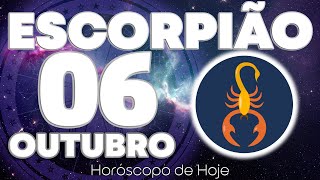 🙌ALGO GLORIOSO ESTÁ VINDO🙏 Escorpião ♏ Horóscopo do dia de hoje 6 de outubro 2024 🔮 tarô zodíaco [upl. by Matilde]