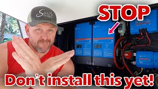 Dont install a Victron Multiplus until you watch this video rvliving rvlife [upl. by Artemla]