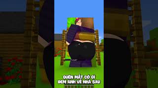 THẰNG BẠN VÀ JENNY shorts minecraft minecraftmemes minecraftshorts funnyshorts [upl. by Aitselec497]