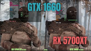 RX 5700xt vs GTX 1660 [upl. by Natsirc718]