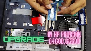 How To Upgrade Ram On Laptop  Upgrade HP Probook 6360b 6460b 6560b  Elpida RAM Review amp Speed [upl. by Marna518]