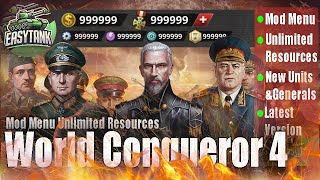 World Conqueror 4 Mod Apk  Mod Menu  Latest Version  Unlimited Resources [upl. by Neira]