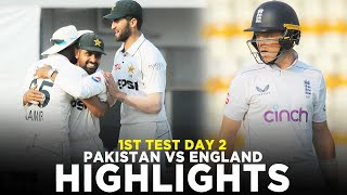 Full Highlights  Pakistan vs England  1st Test Day 2 2024  PCB  M3G1K [upl. by Codi]