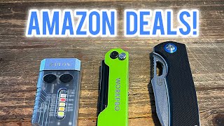 3 recommended AMAZON deals… flashlight amp knives [upl. by Sommer]