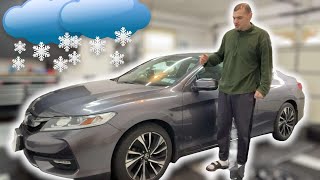 Putting Winter Tires on My Car [upl. by Assiral]