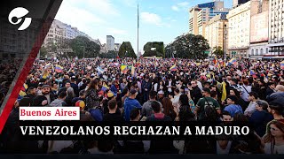 MILES DE VENEZOLANOS SE MANIFESTARON CONTRA MADURO y el resultado de las elecciones [upl. by Ainival]