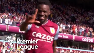 Bertrand Traore gets Aston Villa ahead of Nottingham Forest  Premier League  NBC Sports [upl. by Rraval569]