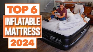 Best Air Mattresses 2024  The Only 6 You Should Consider [upl. by Atnas]