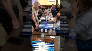 AMAZING Action at Weekly Backgammon Tournament 🎲🎲 [upl. by Newton903]