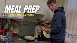 Ahorra Tiempo Semanalmente  Meal Prep [upl. by Oderfigis]