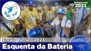 BeijaFlor 2023  Esquenta da bateria  Ensaio Técnico  Samba ao vivo  ET23 [upl. by Ahsekram]