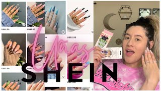 SHEIN NAILSUÑAS POSTIZAS EN CASACOMO APLICAR PRESS ONSMAYRA AVILA SHEINOFFICIAL [upl. by Etnwahs344]