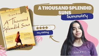 A Thousand Splendid Suns A Powerful Tale of Love and Resilience  Summary amp Analysis in Hindi📚 [upl. by Nortna996]