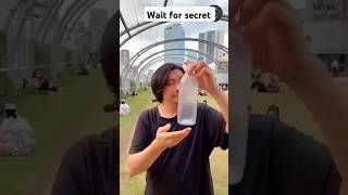 Water bottle 🌊🍾 magic 🤯✨ trick shorttutorial💯magicviraltrick😰 [upl. by Akila223]