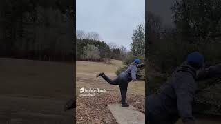 North Valley disc golf course Parked Birdie look bogie save [upl. by Shargel458]