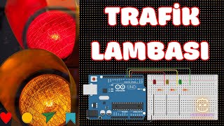 Arduino Dersleri  Ders31  Trafik Lambası Projesi [upl. by Bratton]