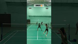 Smash🔥🏸 badmintongenius badminton odishabadminton badmintonlovers kuchindabadminton smashing [upl. by Eeresed618]