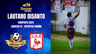 Lautaro Disanto  Volante of extremo  offensive mid and winger  Libertad FC  Morón 2024 [upl. by Jaqitsch731]