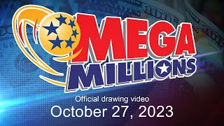 Mega Millions drawing for October 27 2023 [upl. by Noel]