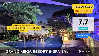 Discover the Luxurious Grand Mega Resort amp Spa Bali  Hotel Near I Gusti Ngurah Rai Airport [upl. by Orel]