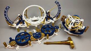 How to build a 3D Printed Triple Axis Tourbillon  Assembly Guide [upl. by Duarte]