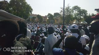 INAUGURATION DE LA STATUT LAT DIOR THIÈS DIOMAYE CORRIGE BABACAR DIOP [upl. by Oigimer]