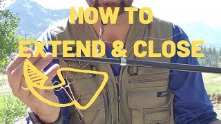 How to Properly Extend and Close Your Telescopic Fishing Rod [upl. by Mansoor]