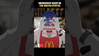 🚨EMERGENCY ALERT IN 🇺🇸🇰🇷 BE LIKE countryhumans xane [upl. by Santiago968]