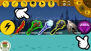 CHAOS SPELL x9999 CLUBWRATH LEAF CLUBMAN ICE FINAL BOSS HACK  Stick War Legacy Mod  MrGiant777 [upl. by Breen104]