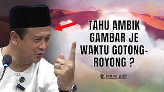 SYAMSUL DEBAT  TAHU AMBIK GAMBAR JE WAKTU GOTONG ROYONG [upl. by Atiuqer323]