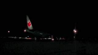 Air Canada 777200LR Engine Start [upl. by Rebba]