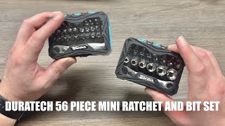 Duratech 56Piece 14” Mini Ratchet Bit Set [upl. by Martinez314]