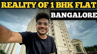 REALITY OF 1 BHK FLATS IN BANGALORE  FLAT HUNTING IN BANGALORE  30K PER MONTH😨😨 [upl. by Neltiac]