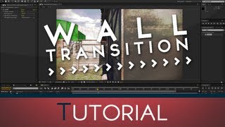 Wall Transition  After Effects Tutorial [upl. by Hnilym272]