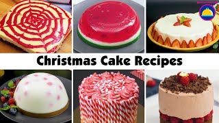 7 Christmas Cake Recipes  How To Make Cakes For Christmas  Cake Decoration By Cooking Co [upl. by Ahsael822]