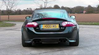 Spires Jaguar XKR 42 Active Exhaust [upl. by Evelc]