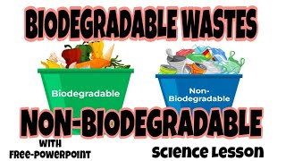 Biodegradable and NonBiodegradable [upl. by Ballard]