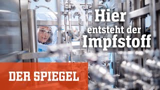 BionTech in Marburg So entsteht der mRNAImpfstoff gegen Corona  DER SPIEGEL [upl. by Larimor]