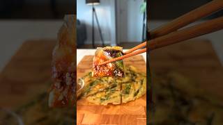 Korean Scallion Pancake Pajeon  Super Easy amp Quick [upl. by Mccandless]