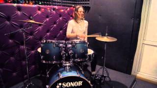 Ксения Самойлова – The first time Drum cover [upl. by Naret977]