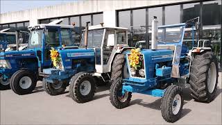 Ford8000 Ford8630 Ford7810 Ford7000 Ford5610 Ford5600 Ford5000beim 3Spalier stehen Ford400 [upl. by Danete]