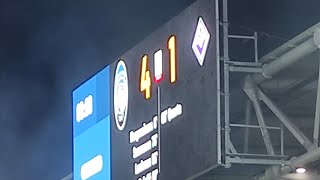 🇮🇹ATALANTA  FIORENTINA 41🇮🇹 SÌ LA DEA È IN FINALE DI COPPA ITALIA 🖤💙 [upl. by Assenna53]