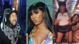 She want the Clout Iv DJ Akademiks responds to Caresha’s attempt at dissing him in new snippet [upl. by Glassco]