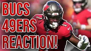 Tampa Bay Buccaneers 2024 Week 10 REACTIONS LIVE vs San Francisco 49ers [upl. by Aniri94]