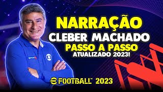 TUTORIAL DE COMO TROCAR A NARRAÇÃO DO eFOOTBALL 2024  ATUALIZADO [upl. by Eyahs]