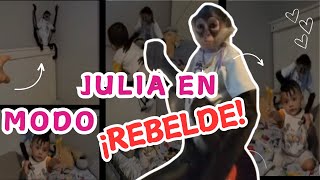 Julia en modo Rebelde 🐒😫😳 [upl. by Snoddy997]