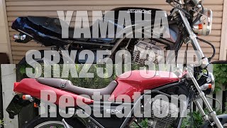 YAMAHA SRX250 Restration [upl. by Salocin847]