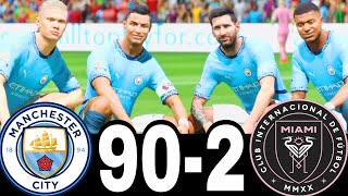 FC 25 MESSI RONALDO NEYMAR amp MBAPPE  ALL STARS  PSG 1002 INTER MIAMI fc25 [upl. by Nishi]